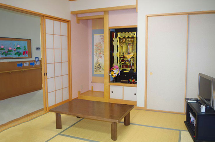 共同和室の画像です