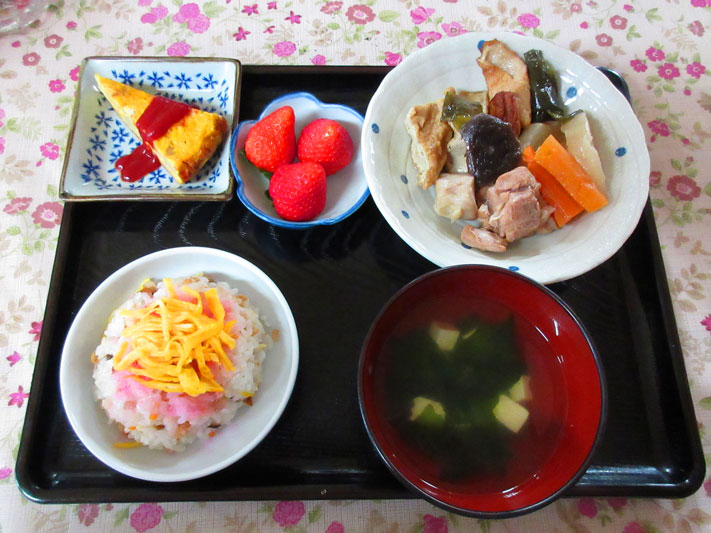 お祝い御膳の画像です
